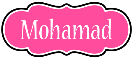 Mohamad invitation logo