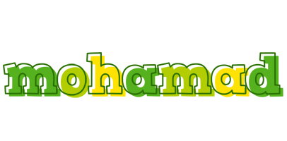 Mohamad juice logo