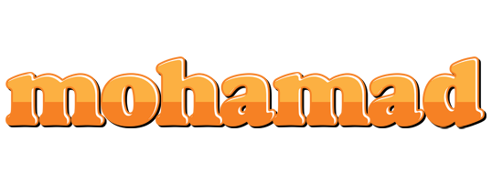 Mohamad orange logo