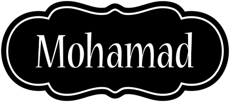 Mohamad welcome logo