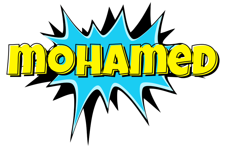 Mohamed amazing logo