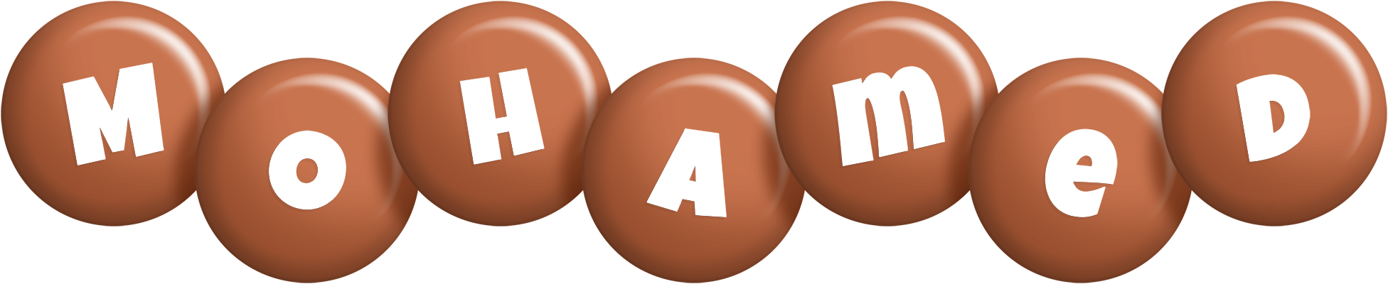 Mohamed candy-brown logo
