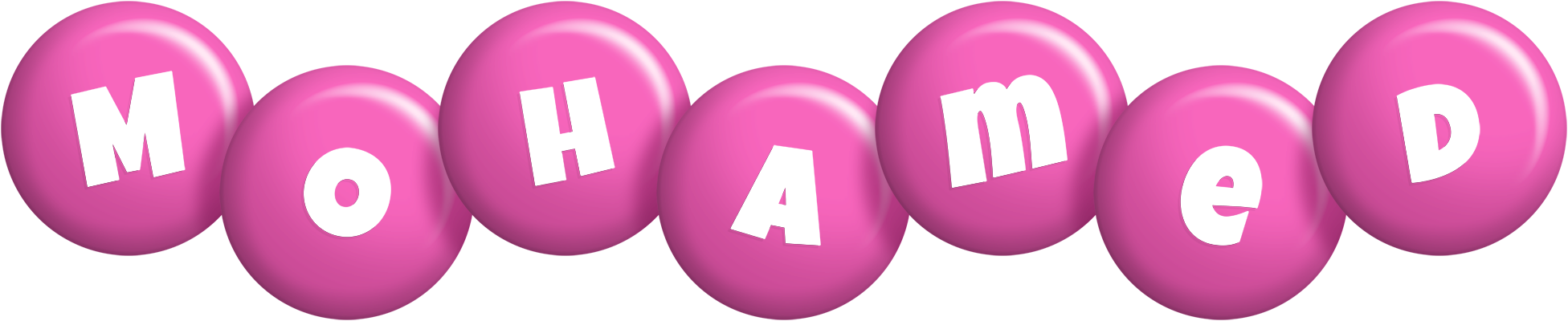 Mohamed candy-pink logo