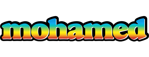 Mohamed color logo