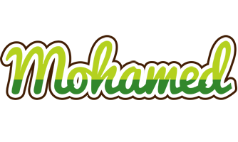 Mohamed golfing logo