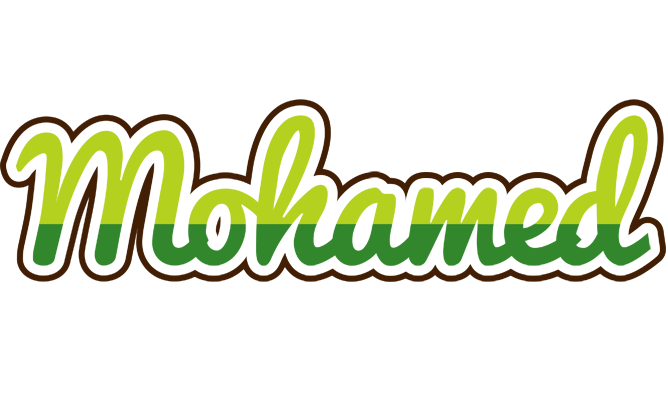 Mohamed golfing logo