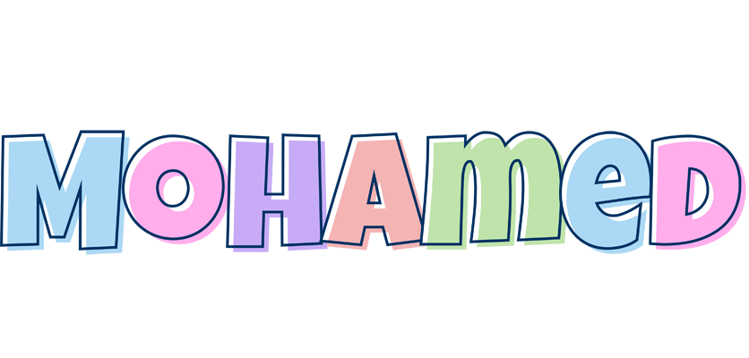 Mohamed pastel logo