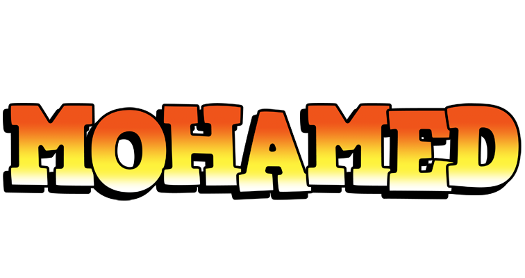 Mohamed sunset logo