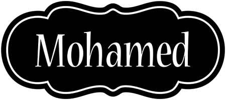 Mohamed welcome logo