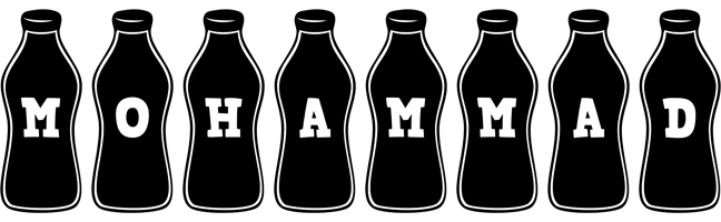 Mohammad bottle logo