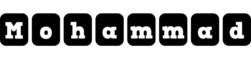 Mohammad box logo