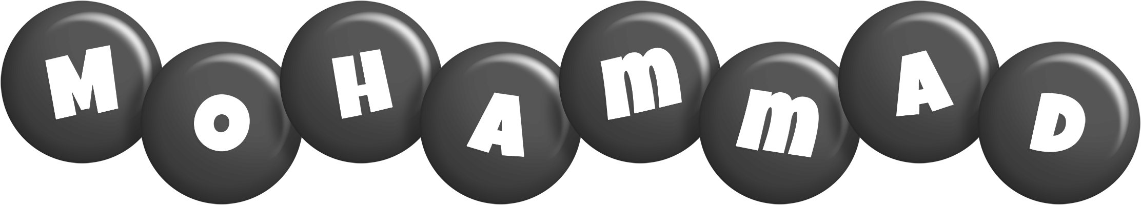 Mohammad candy-black logo