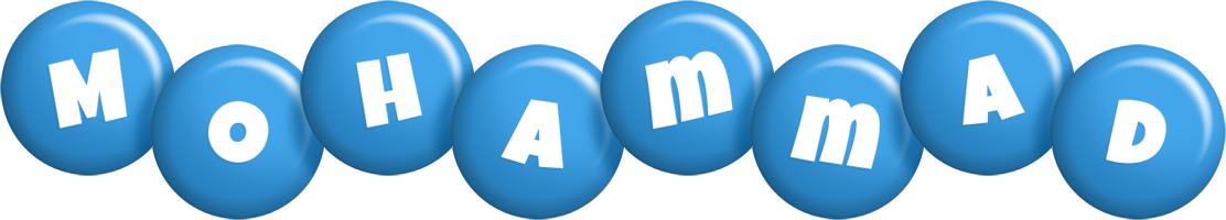 Mohammad candy-blue logo