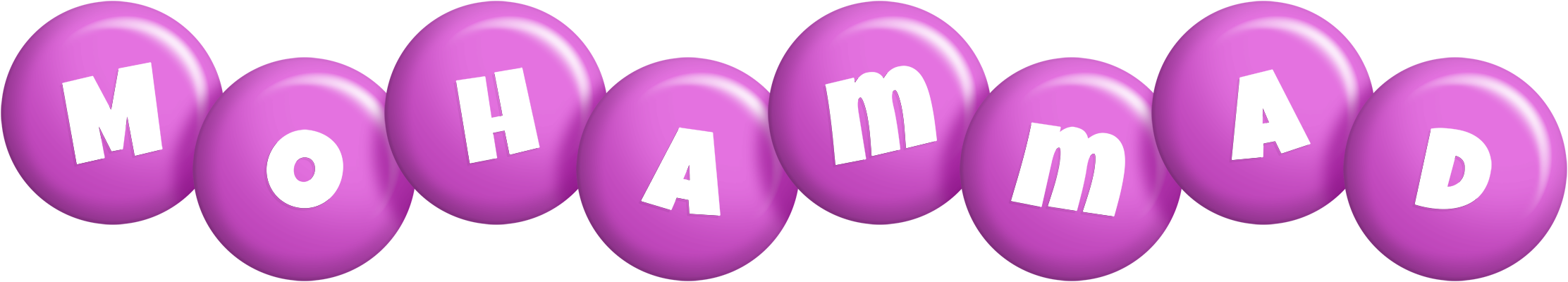 Mohammad candy-purple logo