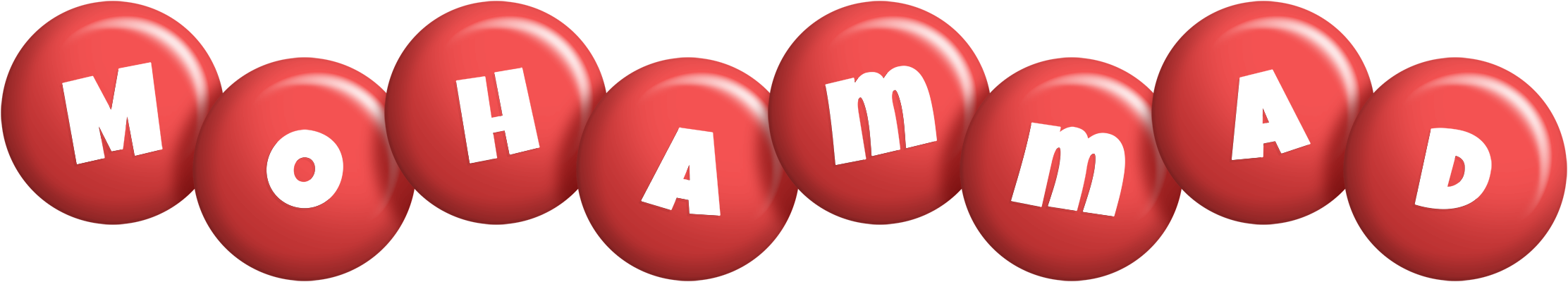 Mohammad candy-red logo