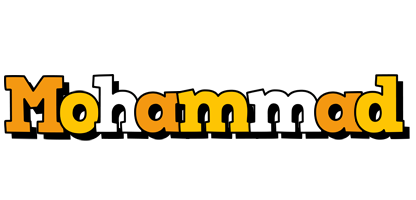 Mohammad cartoon logo