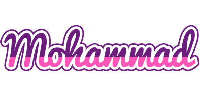 Mohammad cheerful logo