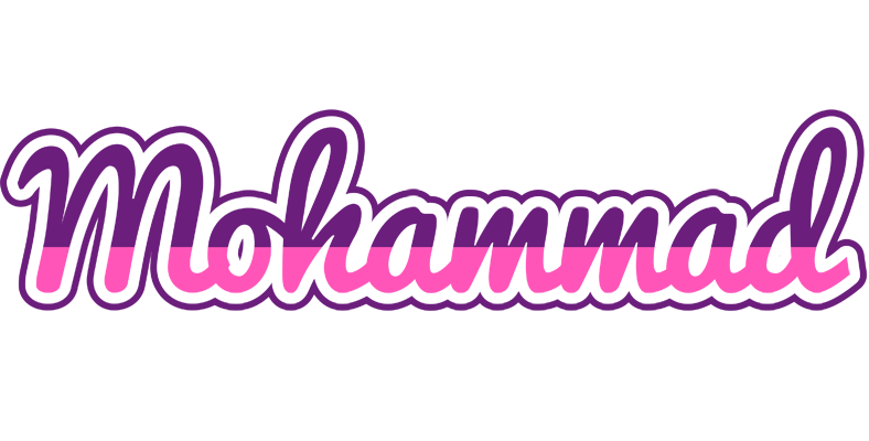 Mohammad cheerful logo