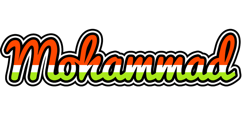 Mohammad exotic logo