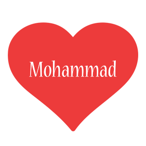 Mohammad love logo