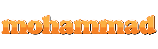 Mohammad orange logo
