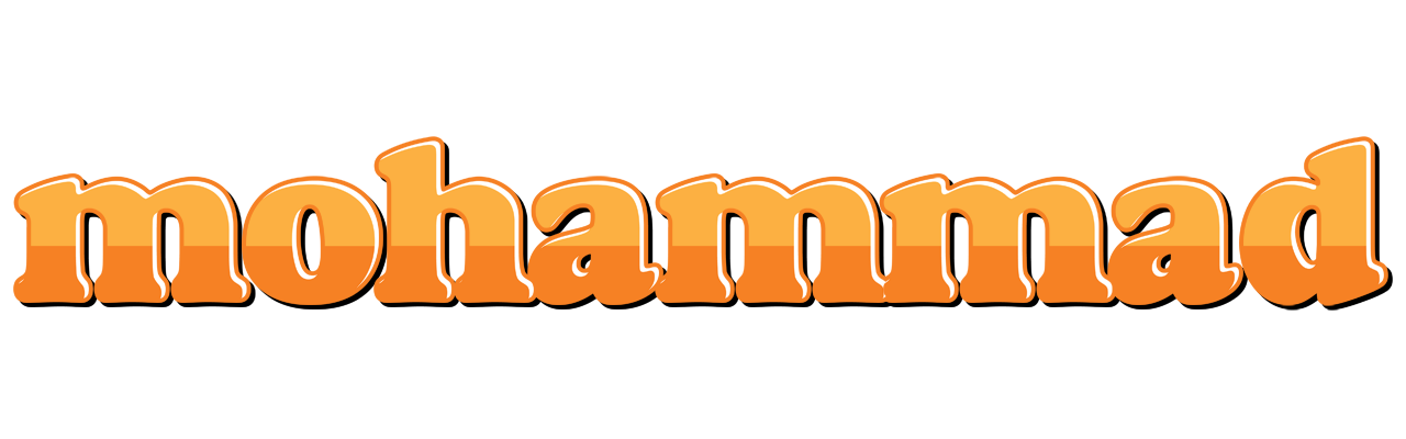 Mohammad orange logo