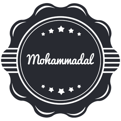 Mohammadal badge logo