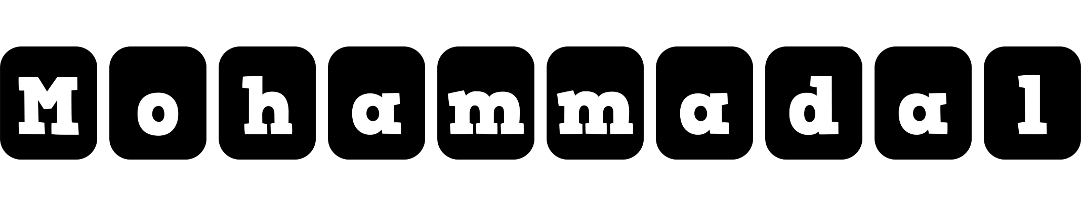 Mohammadal box logo