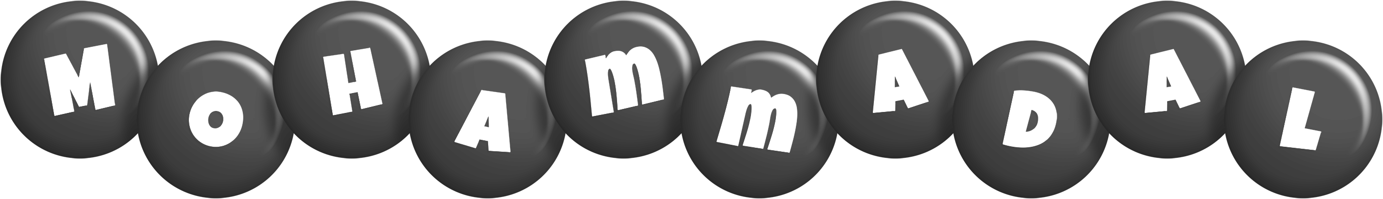 Mohammadal candy-black logo