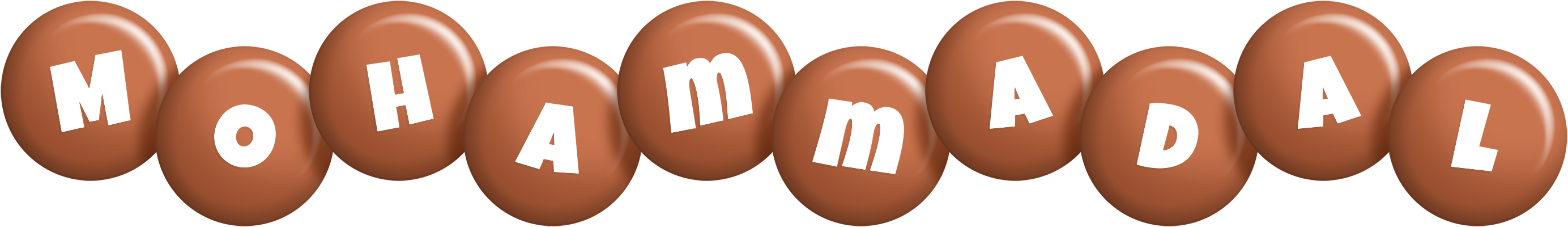 Mohammadal candy-brown logo