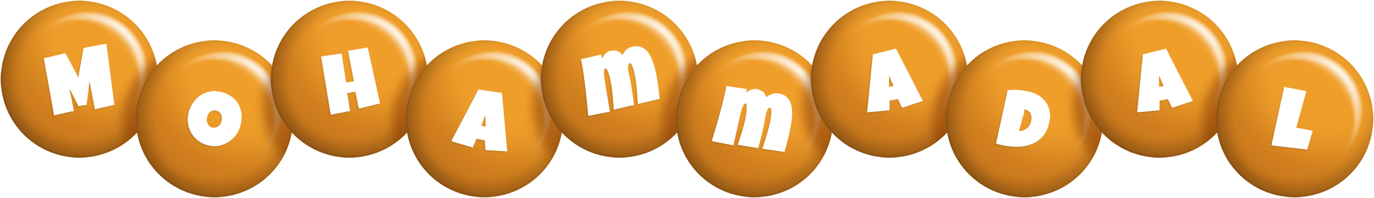 Mohammadal candy-orange logo