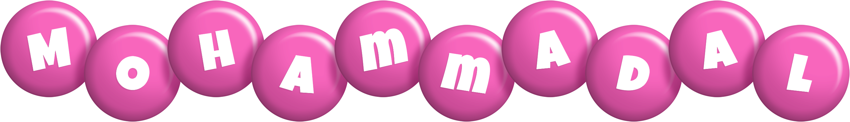 Mohammadal candy-pink logo