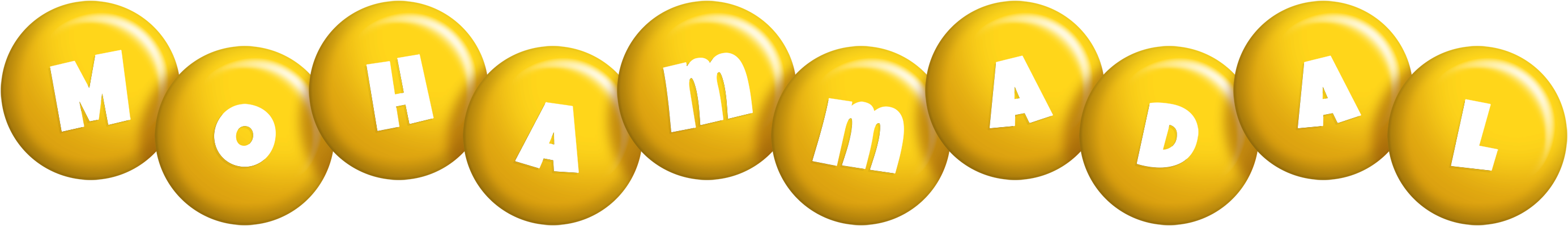 Mohammadal candy-yellow logo