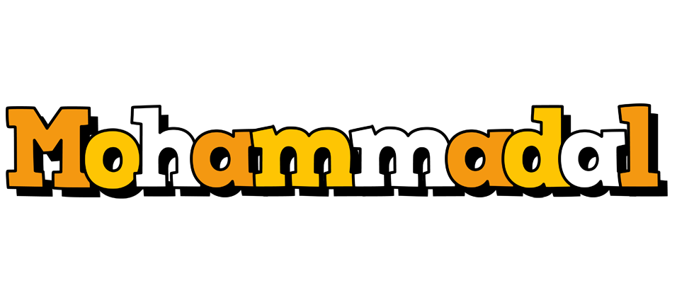 Mohammadal cartoon logo
