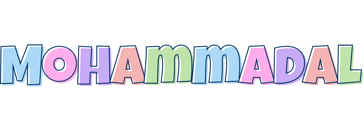 Mohammadal pastel logo