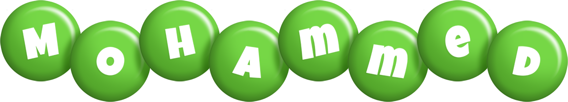 Mohammed candy-green logo