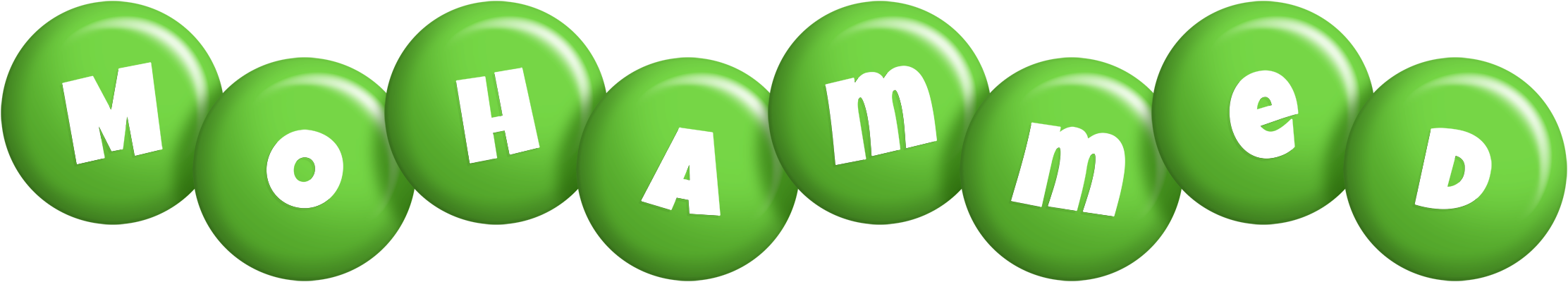 Mohammed candy-green logo