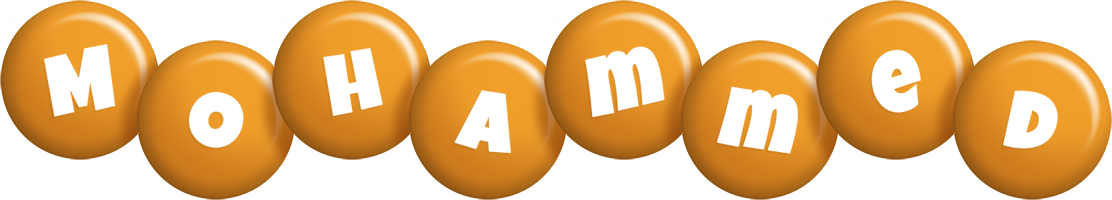 Mohammed candy-orange logo