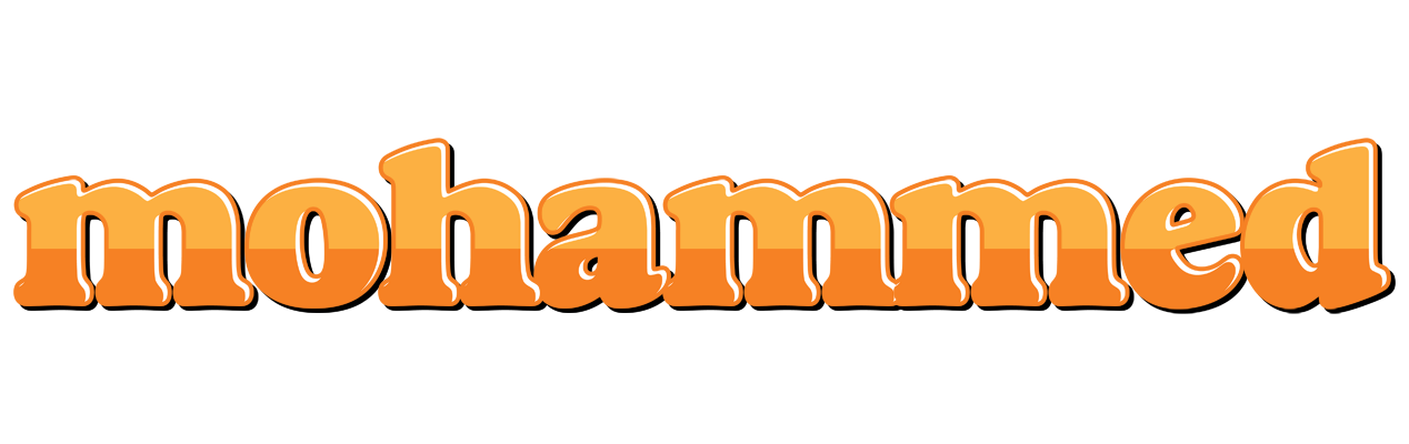 Mohammed orange logo