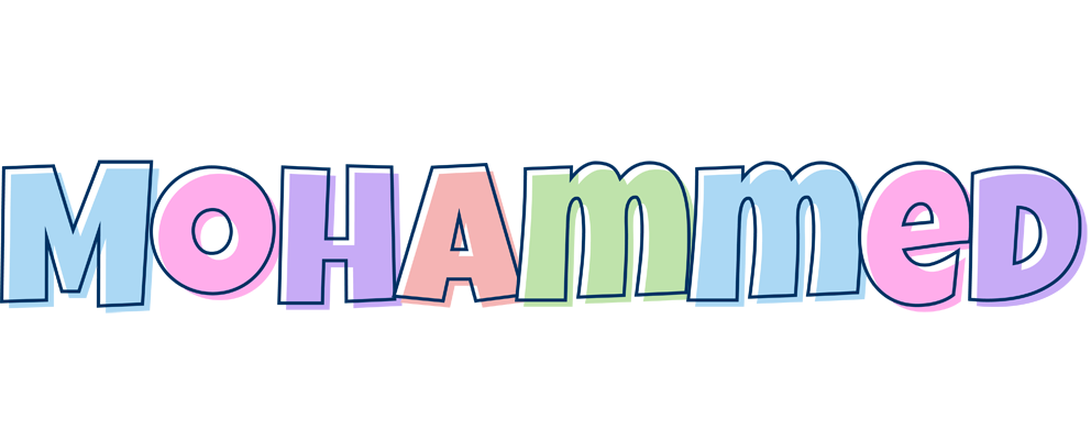 Mohammed pastel logo