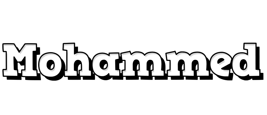 Mohammed snowing logo