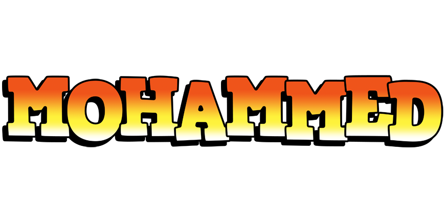 Mohammed sunset logo