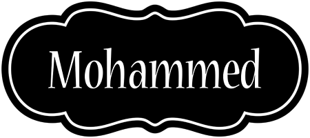 Mohammed welcome logo