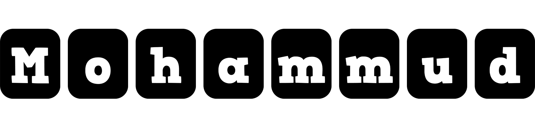 Mohammud box logo