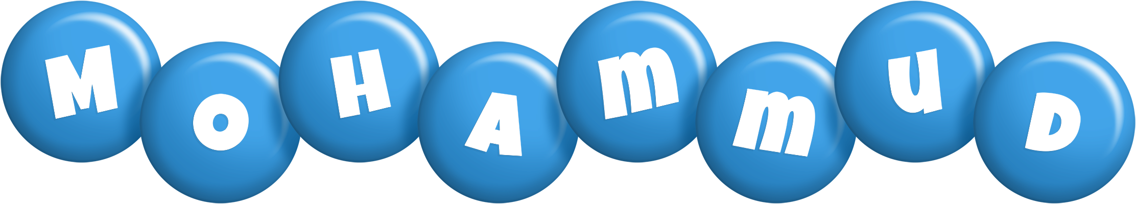 Mohammud candy-blue logo