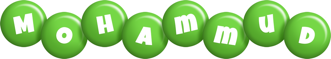 Mohammud candy-green logo