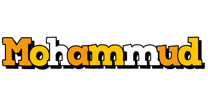 Mohammud cartoon logo