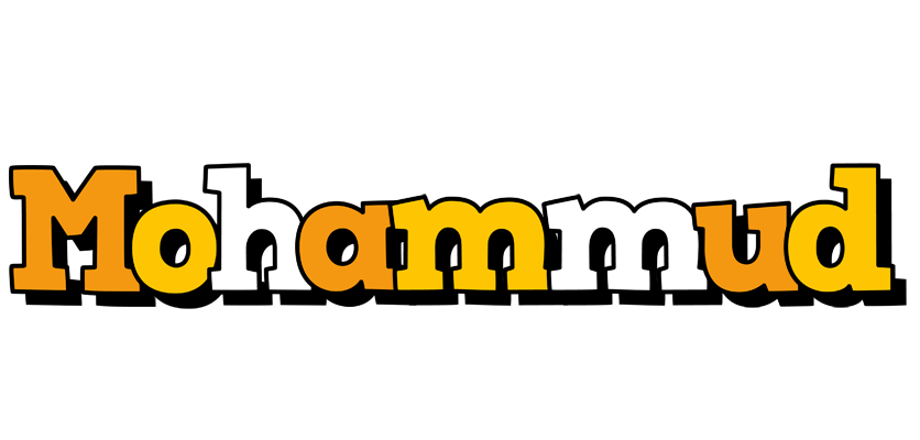 Mohammud cartoon logo