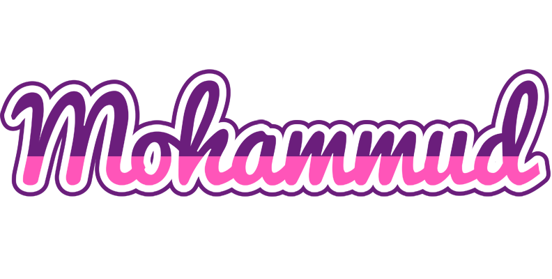 Mohammud cheerful logo