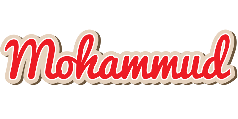 Mohammud chocolate logo